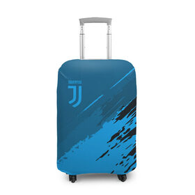 Чехол для чемодана 3D с принтом juventus original 2018 в Тюмени, 86% полиэфир, 14% спандекс | двустороннее нанесение принта, прорези для ручек и колес | football | soccer | ювентус
