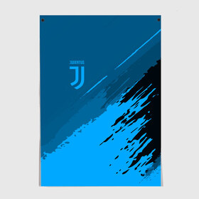 Постер с принтом juventus original 2018 в Тюмени, 100% бумага
 | бумага, плотность 150 мг. Матовая, но за счет высокого коэффициента гладкости имеет небольшой блеск и дает на свету блики, но в отличии от глянцевой бумаги не покрыта лаком | football | soccer | ювентус