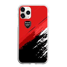 Чехол для iPhone 11 Pro матовый с принтом Arsenal 2018 Original в Тюмени, Силикон |  | football | soccer | арсенал