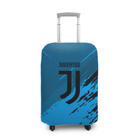 Чехол для чемодана 3D с принтом FC Juventus abstract style в Тюмени, 86% полиэфир, 14% спандекс | двустороннее нанесение принта, прорези для ручек и колес | football | soccer | ювентус