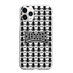 Чехол для iPhone 11 Pro матовый с принтом Hardcore в Тюмени, Силикон |  | hard core | hardcor | hardcore | хард кор