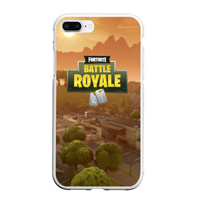 Чехол для iPhone 7Plus/8 Plus матовый с принтом Fortnite Battle Royale в Тюмени, Силикон | Область печати: задняя сторона чехла, без боковых панелей | 99 problem | 99 problems | abstract | battle | black | fortnite | heroes | royale | survival | абстракция | битва | королевская | королей | фартнайт | фортнайт | фортнит | черная