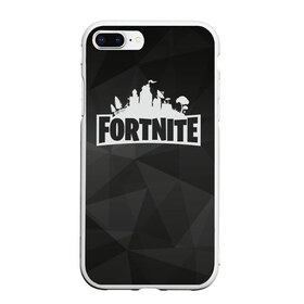 Чехол для iPhone 7Plus/8 Plus матовый с принтом Fortnite Black Abstract в Тюмени, Силикон | Область печати: задняя сторона чехла, без боковых панелей | 99 problem | 99 problems | abstract | battle | black | fortnite | heroes | royale | survival | абстракция | битва | королевская | королей | фартнайт | фортнайт | фортнит | черная