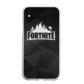 Чехол для iPhone XS Max матовый с принтом Fortnite Black Abstract в Тюмени, Силикон | Область печати: задняя сторона чехла, без боковых панелей | Тематика изображения на принте: 99 problem | 99 problems | abstract | battle | black | fortnite | heroes | royale | survival | абстракция | битва | королевская | королей | фартнайт | фортнайт | фортнит | черная