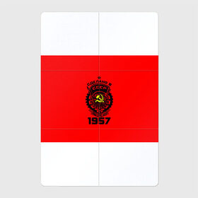 Магнитный плакат 2Х3 с принтом Сделано в СССР 1957 в Тюмени, Полимерный материал с магнитным слоем | 6 деталей размером 9*9 см | 1957 | ussr | г | герб | год | годы | звезда | знак | красный | молот | надпись | патриот | патриотизм | рождения | рсфср | серп | символ | снг | советские | советский | союз | сср | ссср | страна | флаг