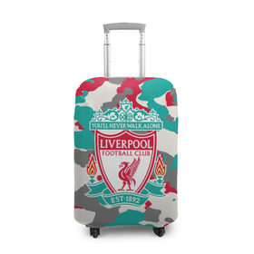 Чехол для чемодана 3D с принтом FC Liverpool в Тюмени, 86% полиэфир, 14% спандекс | двустороннее нанесение принта, прорези для ручек и колес | england | football | liverpool fc | logo | sport | англия | арт | камуфляж | ливерпуль | лига | лого | милитари | спорт | текстура | фк | футбол | футбольный клуб | эмблема