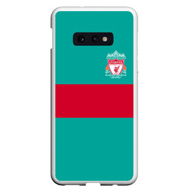 Чехол для Samsung S10E с принтом FC Liverpool в Тюмени, Силикон | Область печати: задняя сторона чехла, без боковых панелей | Тематика изображения на принте: england | football | liverpool fc | logo | sport | англия | арт | ливерпуль | лига | лого | спорт | текстура | фк | футбол | футбольный клуб | эмблема