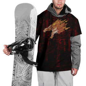 Накидка на куртку 3D с принтом cs:go - Howling dawn (Граффити) в Тюмени, 100% полиэстер |  | Тематика изображения на принте: 0x000000123 | csgo | graffiti | howl | valve.валве | вой | граффити | ксго | утренний