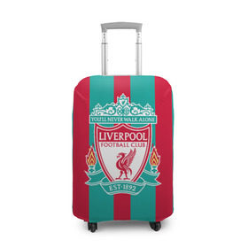 Чехол для чемодана 3D с принтом Liverpool FC в Тюмени, 86% полиэфир, 14% спандекс | двустороннее нанесение принта, прорези для ручек и колес | england | football | liverpool fc | logo | sport | англия | арт | ливерпуль | лига | лого | спорт | текстура | фк | футбол | футбольный клуб | эмблема