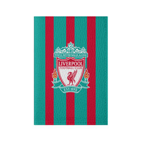 Обложка для паспорта матовая кожа с принтом Liverpool FC в Тюмени, натуральная матовая кожа | размер 19,3 х 13,7 см; прозрачные пластиковые крепления | england | football | liverpool fc | logo | sport | англия | арт | ливерпуль | лига | лого | спорт | текстура | фк | футбол | футбольный клуб | эмблема