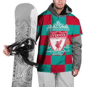 Накидка на куртку 3D с принтом ФК Ливерпуль в Тюмени, 100% полиэстер |  | england | fc | англия | ливерпуль | фк