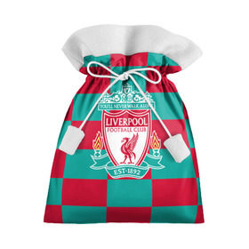 Подарочный 3D мешок с принтом ФК Ливерпуль в Тюмени, 100% полиэстер | Размер: 29*39 см | england | fc | англия | ливерпуль | фк