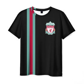 Мужская футболка 3D с принтом Liverpool FC в Тюмени, 100% полиэфир | прямой крой, круглый вырез горловины, длина до линии бедер | england | football | liverpool fc | logo | sport | англия | арт | ливерпуль | лига | лого | спорт | текстура | фк | футбол | футбольный клуб | эмблема