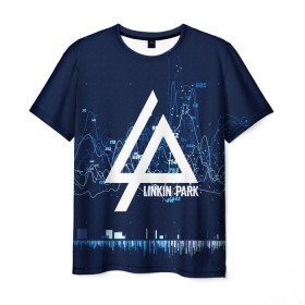 Мужская футболка 3D с принтом Linkin Park music collection в Тюмени, 100% полиэфир | прямой крой, круглый вырез горловины, длина до линии бедер | Тематика изображения на принте: linkin park | logo | music | pop | rock | usa | альтернатива | америка | металл | музыка | музыкальный | поп | рок | честер беннингтон