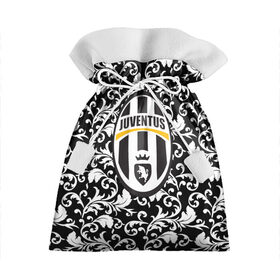 Подарочный 3D мешок с принтом Juventus в Тюмени, 100% полиэстер | Размер: 29*39 см | 
