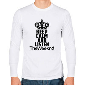 Мужской лонгслив хлопок с принтом Keep calm and listen The Weeknd в Тюмени, 100% хлопок |  | pbrb | pop | rb | the weeknd | trilogy | weeknd | xo | викенд | викнд | икс | иксо | макконен | музыкант | о | рнб | тесфайе | уикенд | уикнд | х | хип хоп | хипхоп | хо | эйбел | эр эн би