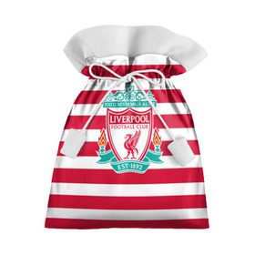 Подарочный 3D мешок с принтом FC Liverpool в Тюмени, 100% полиэстер | Размер: 29*39 см | england | football | liverpool fc | англия | ливерпуль | лого | фк | футбол | футбольный клуб