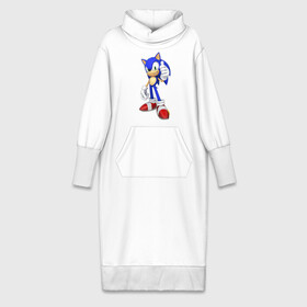 Платье удлиненное хлопок с принтом Modern Sonic в Тюмени,  |  | sonic | соник
