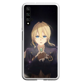 Чехол для Honor 20 с принтом Violet Evergarden в Тюмени, Силикон | Область печати: задняя сторона чехла, без боковых панелей | Тематика изображения на принте: anime | violet evergarden | аниме | вайолет эвергарден