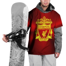 Накидка на куртку 3D с принтом ФК Ливерпуль в Тюмени, 100% полиэстер |  | Тематика изображения на принте: england | football | liverpool fc | logo | sport | англия | арт | ливерпуль | лига | лого | спорт | текстура | фк | футбол | футбольный клуб | эмблема
