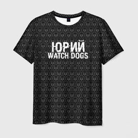 Мужская футболка 3D с принтом Юрий Watch Dogs в Тюмени, 100% полиэфир | прямой крой, круглый вырез горловины, длина до линии бедер | Тематика изображения на принте: 