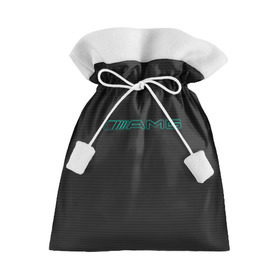 Подарочный 3D мешок с принтом AMG Turquoise-Carbon в Тюмени, 100% полиэстер | Размер: 29*39 см | amg | auto | black | carbon | mercedes | turquoise | авто | амг | мерседес