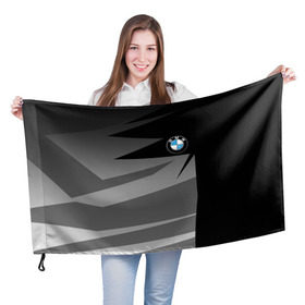 Флаг 3D с принтом BMW 2018 Sport в Тюмени, 100% полиэстер | плотность ткани — 95 г/м2, размер — 67 х 109 см. Принт наносится с одной стороны | bmw | bmw motorsport | bmw performance | carbon | m | m power | motorsport | performance | sport | бмв | карбон | моторспорт | спорт
