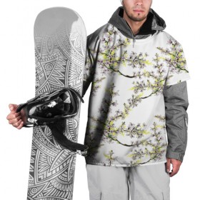 Накидка на куртку 3D с принтом Цветение в Тюмени, 100% полиэстер |  | Тематика изображения на принте: абстракция | милые | модные | нежность | новинки | популярные | романтика | цветы