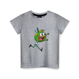 Детская футболка хлопок с принтом Шлепшлеп в Тюмени, 100% хлопок | круглый вырез горловины, полуприлегающий силуэт, длина до линии бедер | breadwinners | buhdeuce | swaysway | быдыщ | хлебоутки | шлеп шлеп