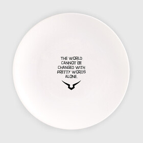 Тарелка с принтом Code Geass_4 в Тюмени, фарфор | диаметр - 210 мм
диаметр для нанесения принта - 120 мм | код гиасс | лелуш | лелуш ламперуж