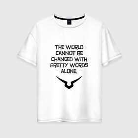 Женская футболка хлопок Oversize с принтом Code Geass_4 в Тюмени, 100% хлопок | свободный крой, круглый ворот, спущенный рукав, длина до линии бедер
 | код гиасс | лелуш | лелуш ламперуж