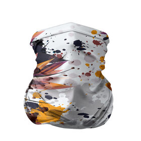 Бандана-труба 3D с принтом Abstraction flower в Тюмени, 100% полиэстер, ткань с особыми свойствами — Activecool | плотность 150‒180 г/м2; хорошо тянется, но сохраняет форму | 