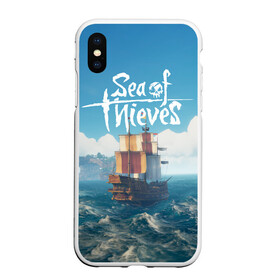 Чехол для iPhone XS Max матовый с принтом Sea of Thieves в Тюмени, Силикон | Область печати: задняя сторона чехла, без боковых панелей | pirates | sea of thieves | пираты