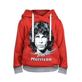 Детская толстовка 3D с принтом Jim Morrison в Тюмени, 100% полиэстер | двухслойный капюшон со шнурком для регулировки, мягкие манжеты на рукавах и по низу толстовки, спереди карман-кенгуру с мягким внутренним слоем | Тематика изображения на принте: the doors | автор песен | вокалист | джим моррисон | звезда | музыка | певец | поэт | рок | рок музыка | фронтмен