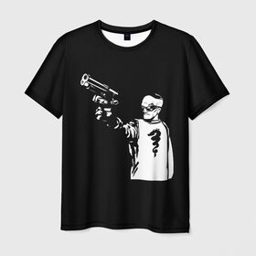 Мужская футболка 3D с принтом GTA 3 - Триада в Тюмени, 100% полиэфир | прямой крой, круглый вырез горловины, длина до линии бедер | Тематика изображения на принте: 
