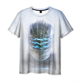 Мужская футболка 3D с принтом Dead Space в Тюмени, 100% полиэфир | прямой крой, круглый вырез горловины, длина до линии бедер | Тематика изображения на принте: dead | space | айзек | вирус | зомби | игра | ишимура | кларк | космос | костюм | мёртвый | монстр