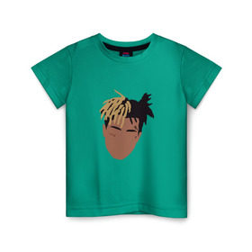 Детская футболка хлопок с принтом XXXTENTACION Minimal в Тюмени, 100% хлопок | круглый вырез горловины, полуприлегающий силуэт, длина до линии бедер | xxxtentacion minimal
