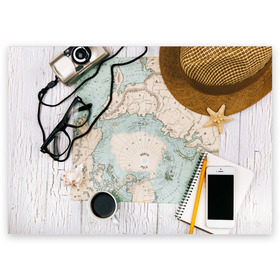 Поздравительная открытка с принтом Тайна путешествия в Тюмени, 100% бумага | плотность бумаги 280 г/м2, матовая, на обратной стороне линовка и место для марки
 | авантюра | карта | путешественник | турист