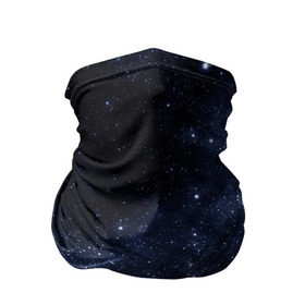 Бандана-труба 3D с принтом Звёздное небо в Тюмени, 100% полиэстер, ткань с особыми свойствами — Activecool | плотность 150‒180 г/м2; хорошо тянется, но сохраняет форму | Тематика изображения на принте: вселенная | звёзды | земля | космос | плеяды | пространство