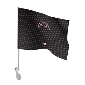 Флаг для автомобиля с принтом Molly в Тюмени, 100% полиэстер | Размер: 30*21 см | инди | кирилл бледный | молли | пошлая молли