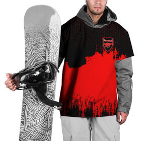 Накидка на куртку 3D с принтом Arsenal Original в Тюмени, 100% полиэстер |  | Тематика изображения на принте: football | soccer | арсенал