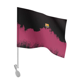 Флаг для автомобиля с принтом Barcelona Original в Тюмени, 100% полиэстер | Размер: 30*21 см | barcelona | football | footer | soccer | socker | барселона | спорт | футбол | футбольный клуб