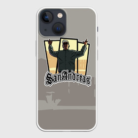 Чехол для iPhone 13 mini с принтом GTA SA   Райдер v2 в Тюмени,  |  | carl johnson | grand theft auto | gta | los santos | sa | san andreas | гта