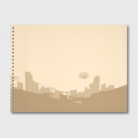 Альбом для рисования с принтом GTA SA - San Andreas 2 в Тюмени, 100% бумага
 | матовая бумага, плотность 200 мг. | carl johnson | grand theft auto | gta | los santos | sa | san andreas | гта