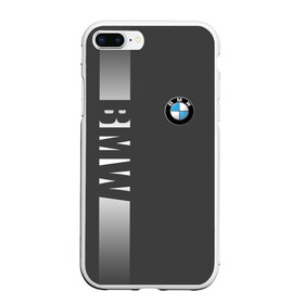 Чехол для iPhone 7Plus/8 Plus матовый с принтом BMW SPORT в Тюмени, Силикон | Область печати: задняя сторона чехла, без боковых панелей | bmw | bmw motorsport | bmw performance | carbon | m | motorsport | performance | sport | бмв | карбон | моторспорт | спорт