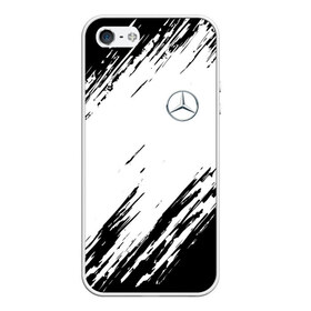 Чехол для iPhone 5/5S матовый с принтом MERCEDES BENZ SPORT в Тюмени, Силикон | Область печати: задняя сторона чехла, без боковых панелей | mercedes | марка | машины | мерседес