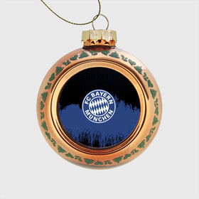 Стеклянный ёлочный шар с принтом FC Bayern Munchen uniform в Тюмени, Стекло | Диаметр: 80 мм | Тематика изображения на принте: football | soccer | байерн