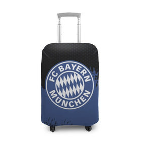 Чехол для чемодана 3D с принтом FC Bayern Munchen uniform в Тюмени, 86% полиэфир, 14% спандекс | двустороннее нанесение принта, прорези для ручек и колес | football | soccer | байерн