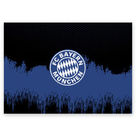 Поздравительная открытка с принтом FC Bayern Munchen uniform в Тюмени, 100% бумага | плотность бумаги 280 г/м2, матовая, на обратной стороне линовка и место для марки
 | football | soccer | байерн