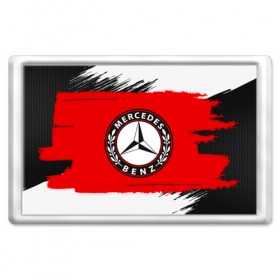 Магнит 45*70 с принтом Mercedes Sport в Тюмени, Пластик | Размер: 78*52 мм; Размер печати: 70*45 | 